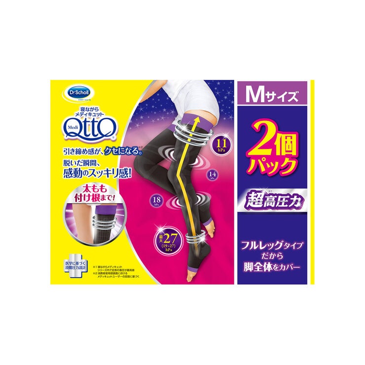 メディキュット 超高圧力 フルレッグ Lサイズ 2個パック10個セット 133923745955870.jpg