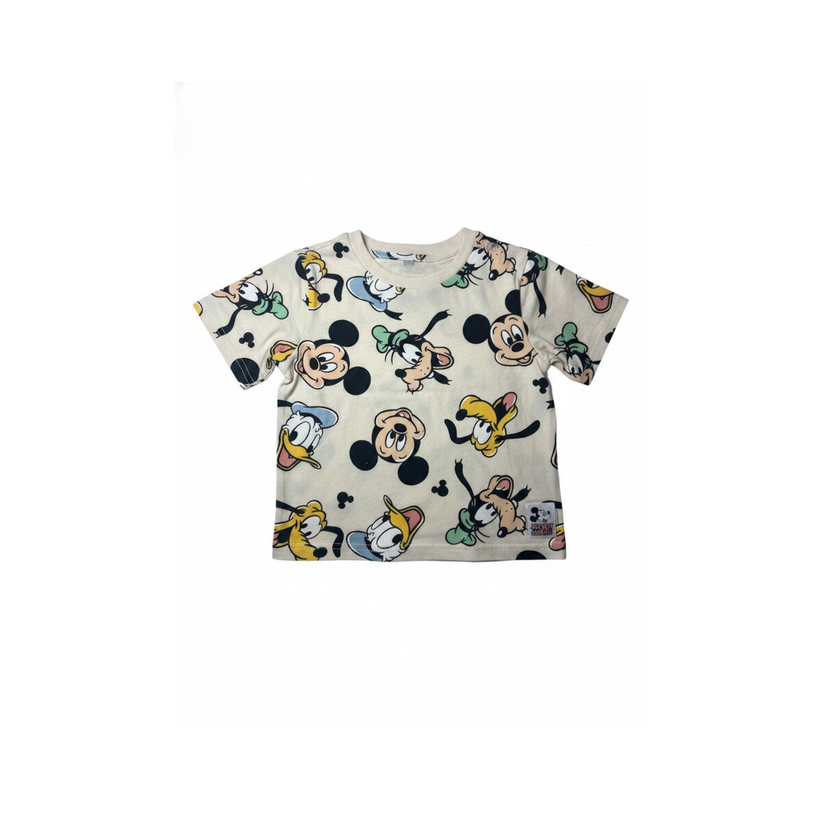 キャラクター キッズ 半袖 Tシャツ 4枚組 ミッキー 3T