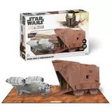 4Dシティスケープ 3D立体パズル アソートメント スター・ウォーズ マンダロリアン レーザークレスト & サンドクローラー
