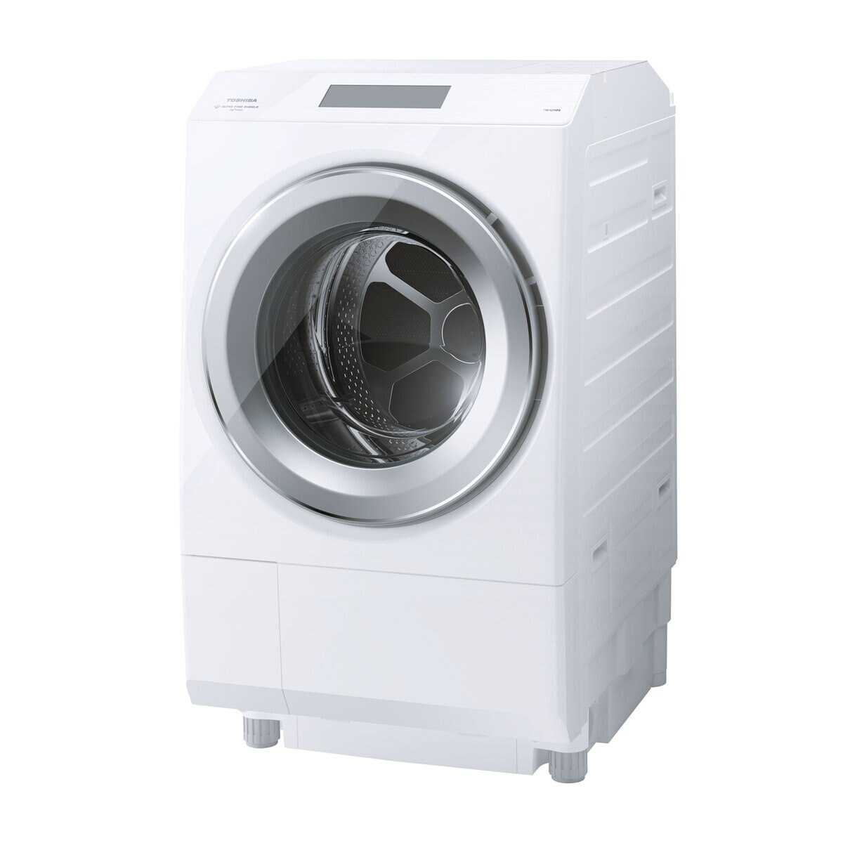 TOSHIBA ドラム式洗濯乾燥機 ZABOON 洗濯12kg 乾燥 7kg (W) ホワイト 