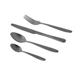 コンベック カトラリー 4種類 x 4 16本セット ブラック