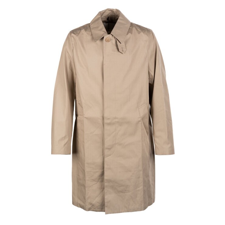 マッキントッシュ メンズ シングルブレステッドコート コットン フォーン 40 L Costco Japan