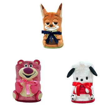 キャラクター ハーフブランケット 100 x 140cm