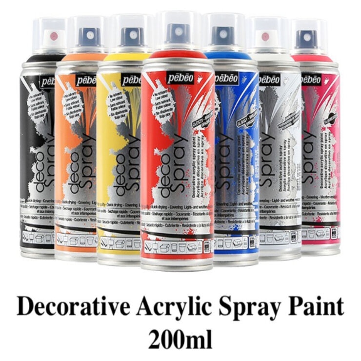 ペベオ 水性アクリルスプレーペイント デコスプレー 200ml ペベオ 水性アクリルスプレーペイント デコスプレー 200ml