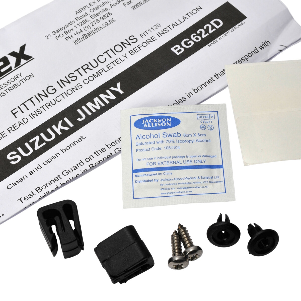 airplex スズキ ジムニーシエラ JB74W バグガード スモーク