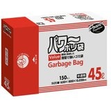パワーポリ袋150枚 半透明 45L x 150枚