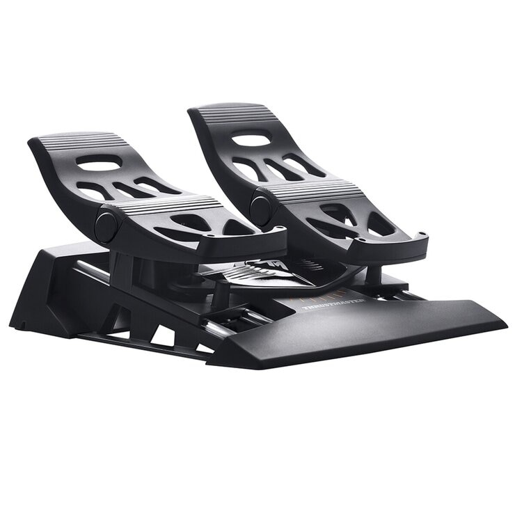 THRUSTMASTER ゲーミングジョイスティック用ラダーペダルセット TFRP RUDDER