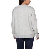 カークランドシグネチャー ユニセックス ロゴ クルーネック ヘザー グレー M/L