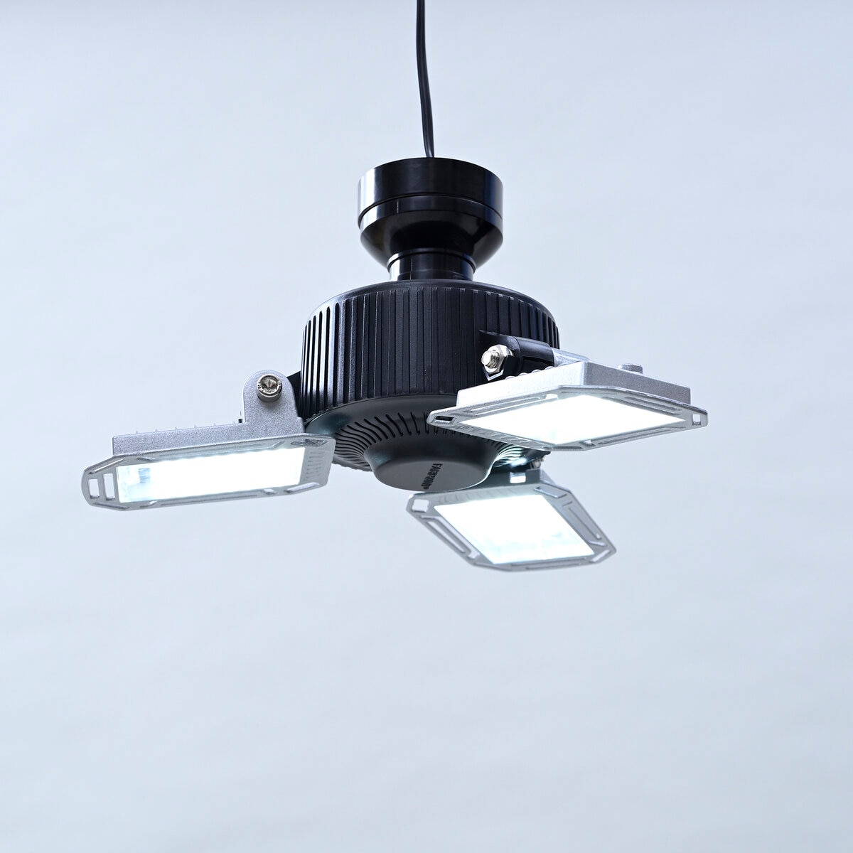 YAMAZEN 3灯LEDガレージライト/マグネットライトクリップセット GL3-0500LCS-300SET