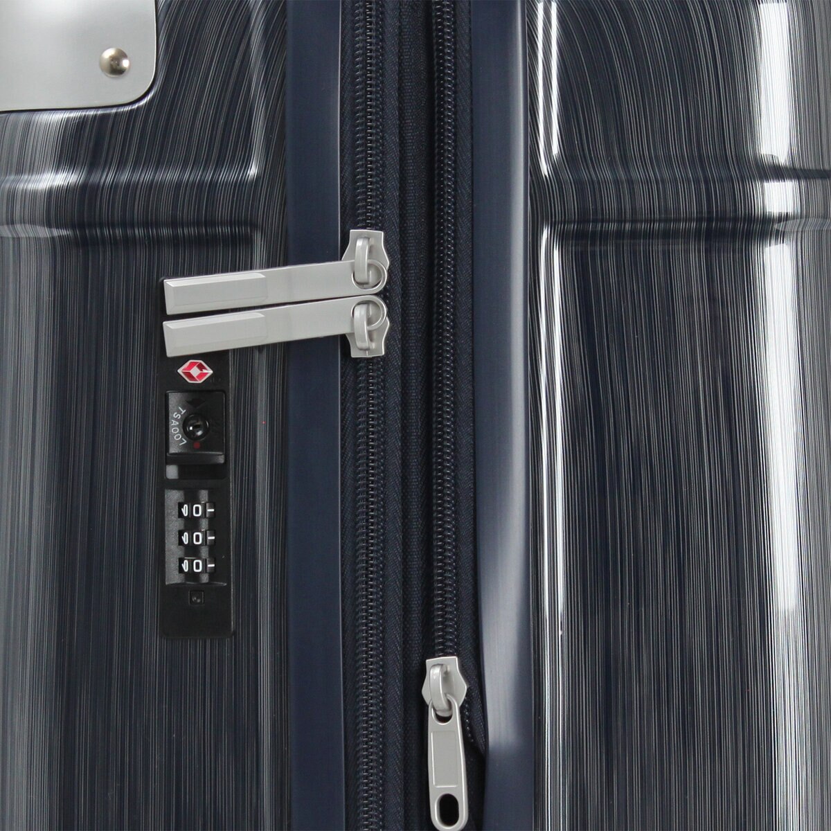 エース イグザクト ヘアライン柄 スーツケース 55-68L