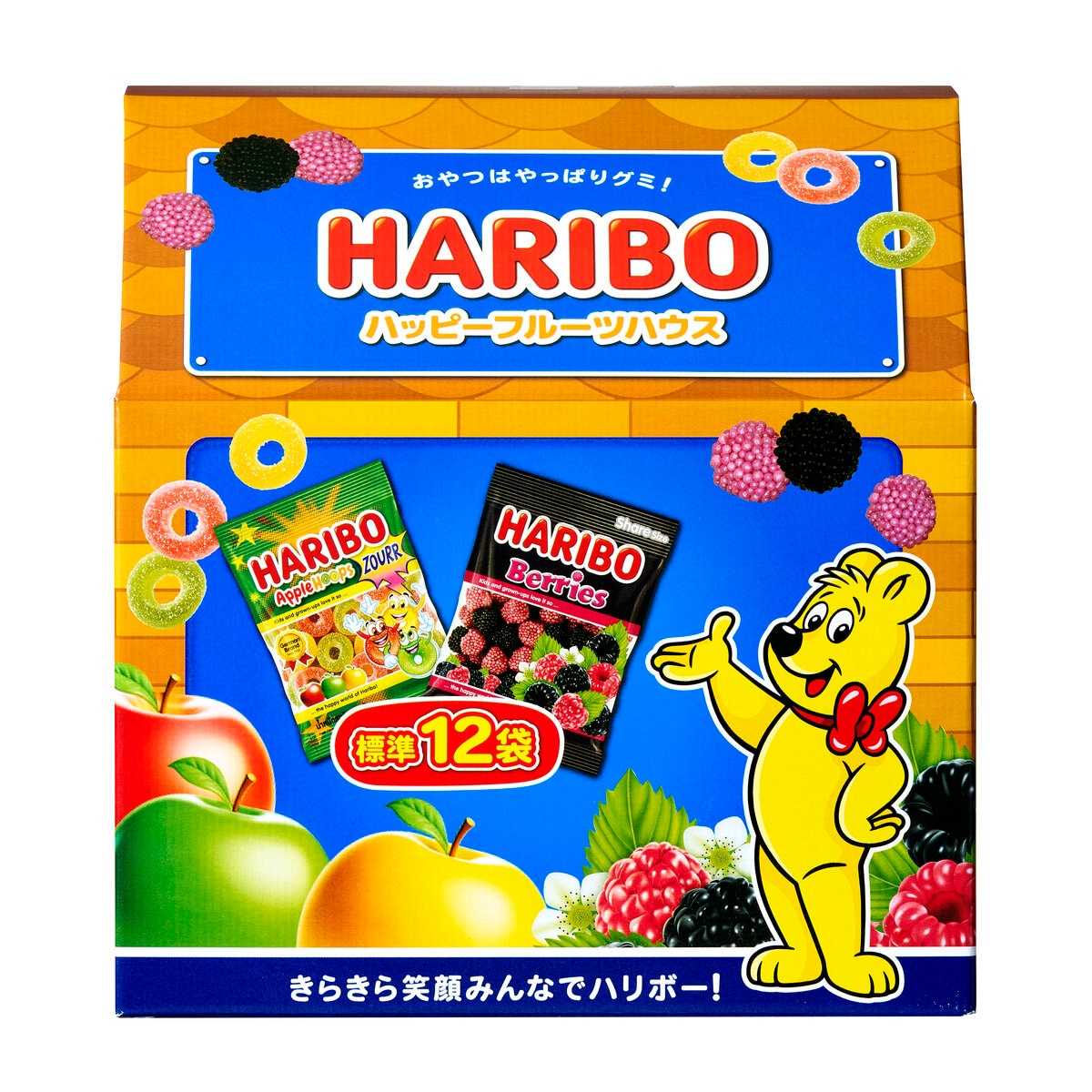 ハリボー ハッピーフルーツ ハウス 960g