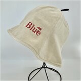 Blue サウナハット 綿製