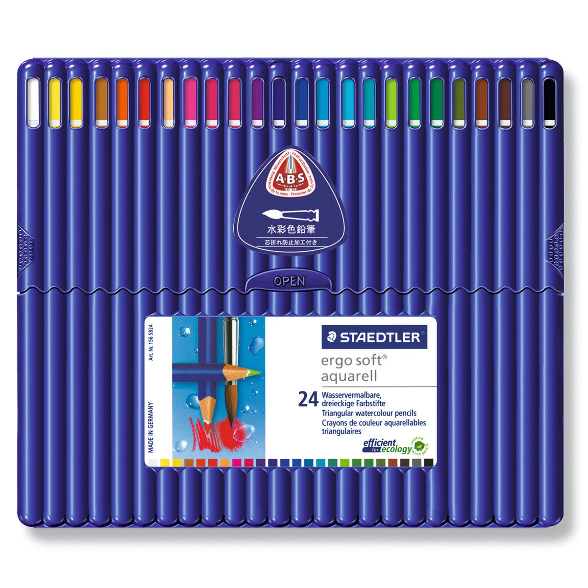 ステッドラー エルゴソフト 水彩色鉛筆24色 | Costco Japan
