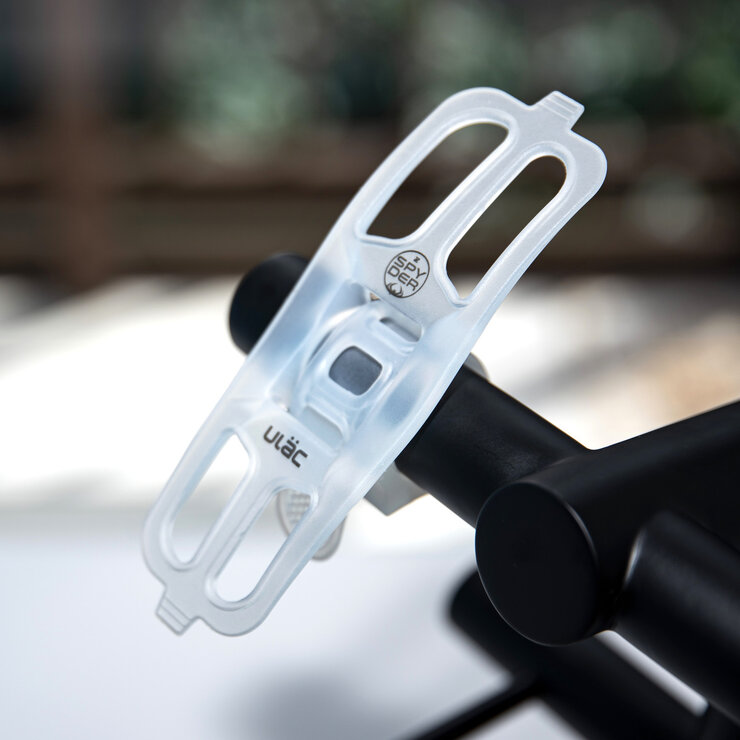 ULAC SPYDER Z CLEAR - 自転車用 シリコン スマートフォンホルダー ハンドルバー用