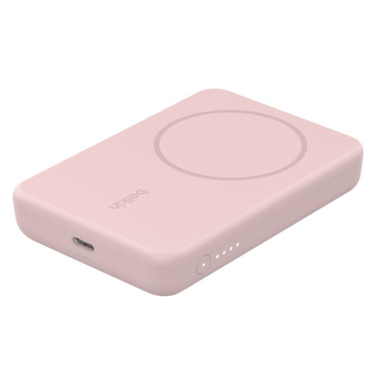 Belkin MagSafe対応 ワイヤレス モバイルバッテリー 5000mAh スタンド付き