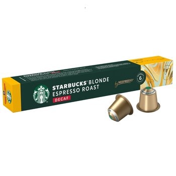 スターバックス ネスプレッソ互換カプセル デカフェブロンド 10カプセル入