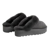 カークランドシグネチャー プラットフォーム スリッパ グレー 25.0 cm