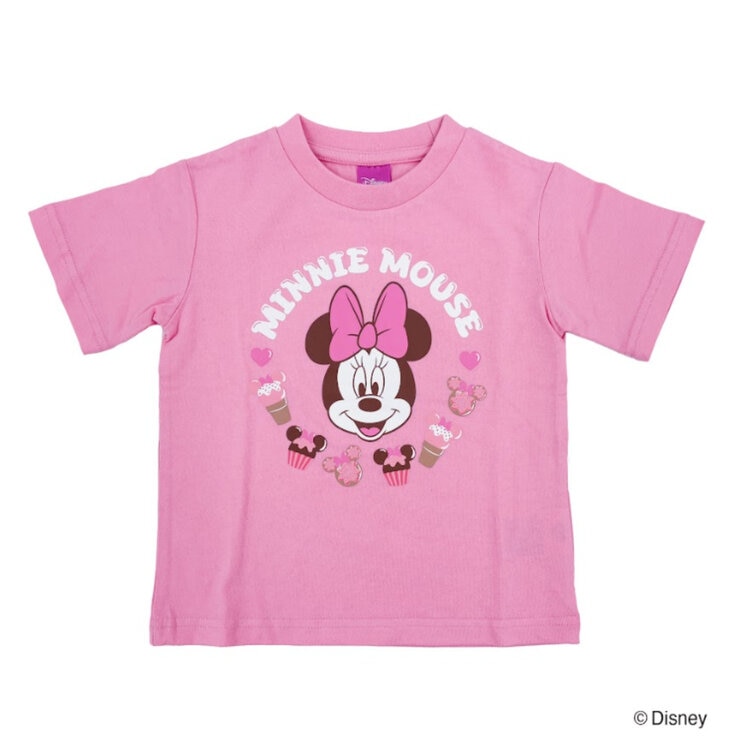 キャラクター キッズ Tシャツ アンド ショーツ 2枚セット / ミニー 120cm