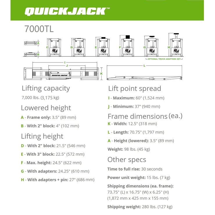 クイックジャッキ 7000TL