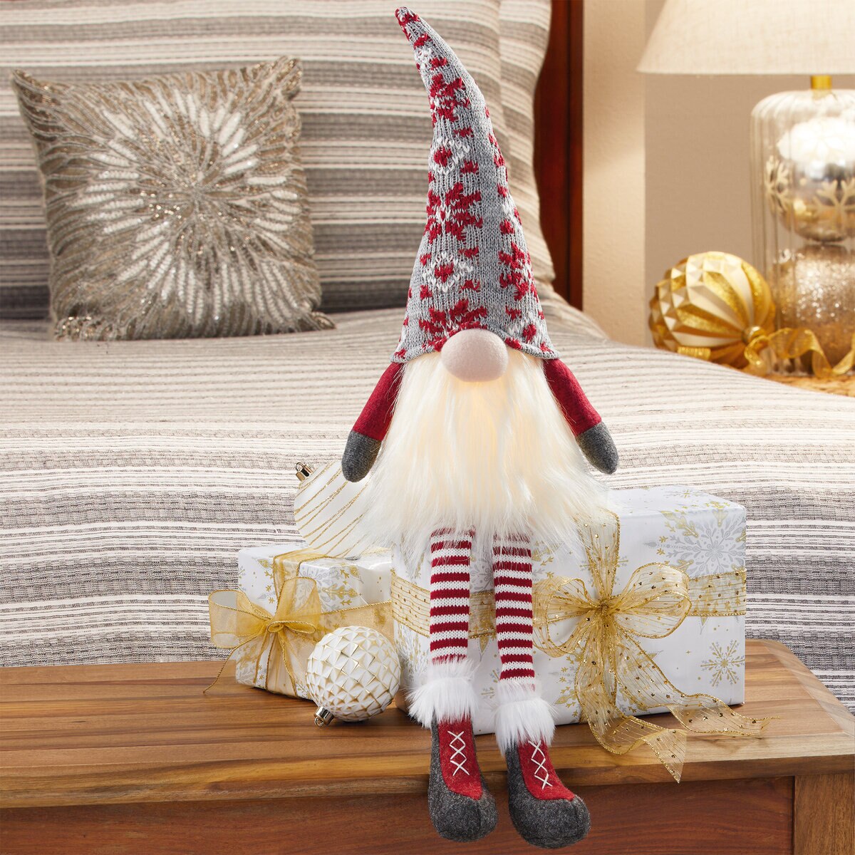 クリスマス　ノーム　ライト付　2個セット コストコ ライトアップノーム（コストコのクリスマスアイテム） | コストコ通