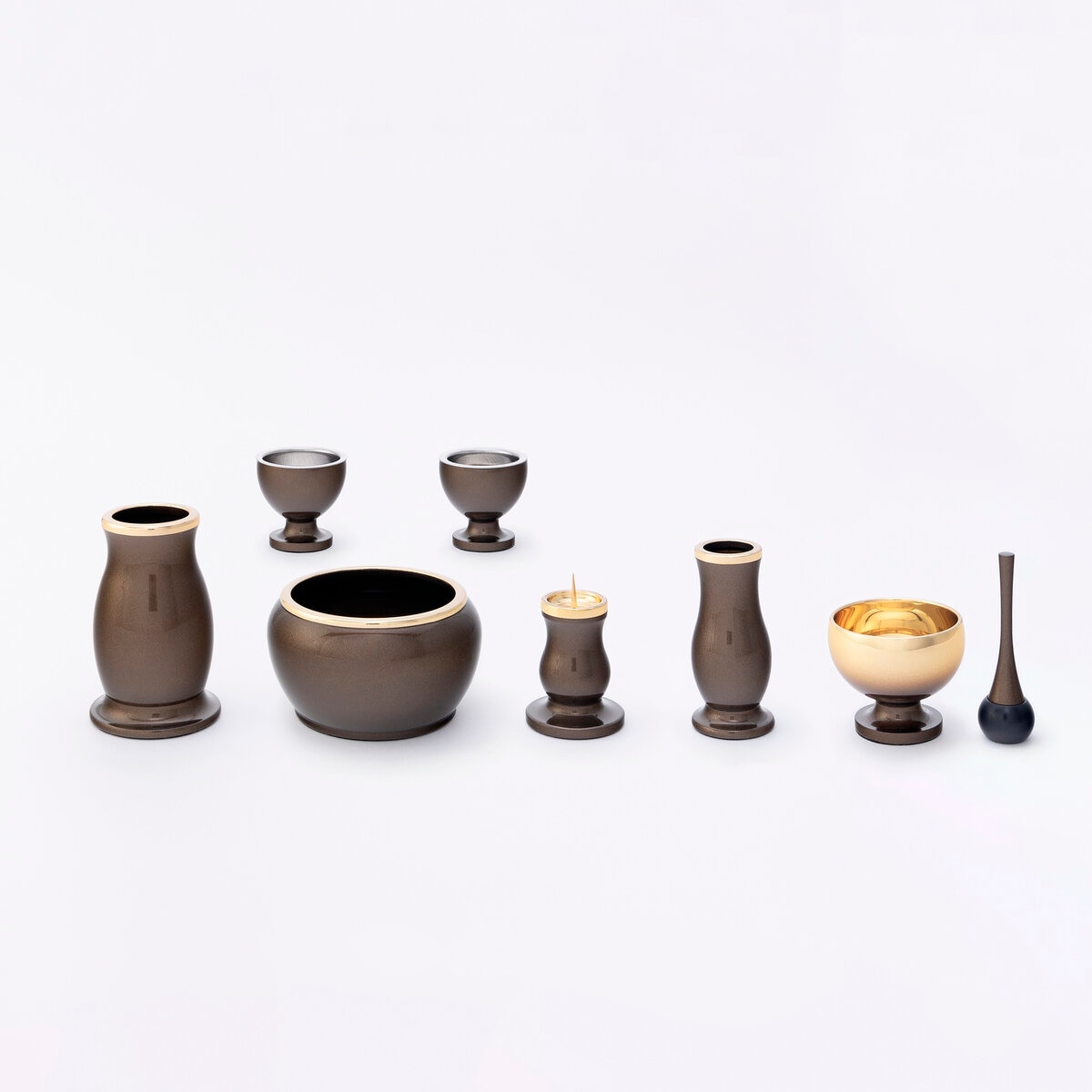 仏具セット 7点セット2.5　りん付