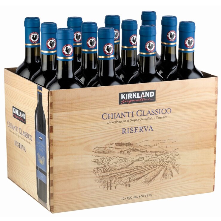 カークランドシグネチャー キャンティ クラシコ リゼルヴァ 750ml