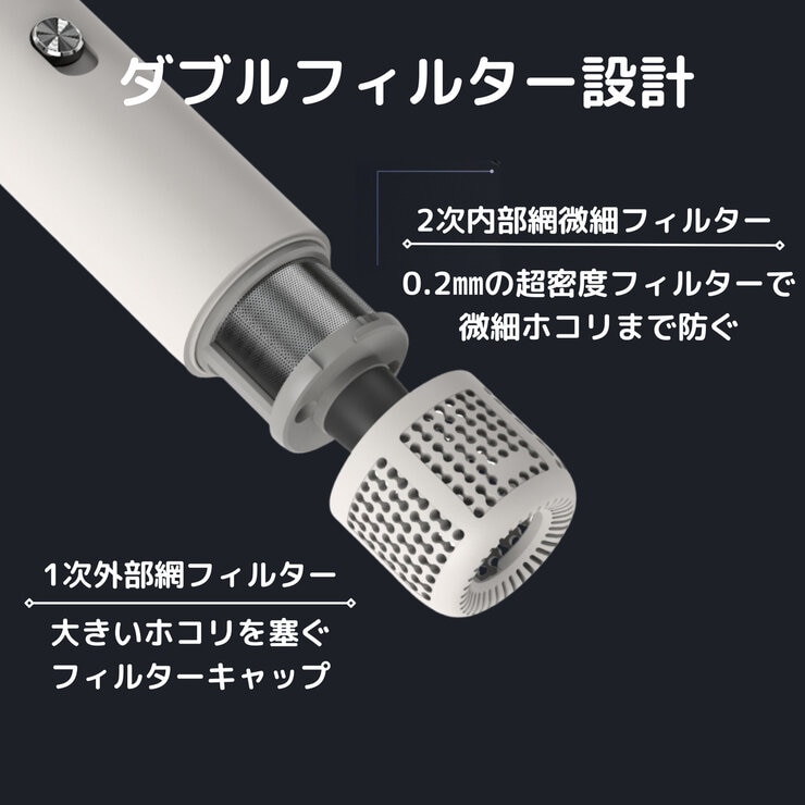 GEEK 大風量BLDCモーター ヘアドライヤー GEK1001WHN ホワイト