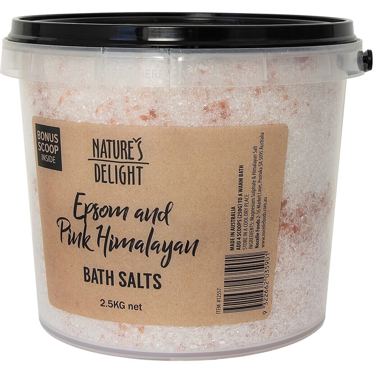 ネイチャーズ デライト エプソム ヒマラヤ バスソルト 2 5kg Costco Japan