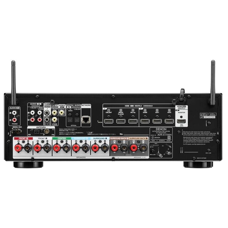 デノン 7.2ch サラウンドレシーバー AVRX1700HK | Costco Japan