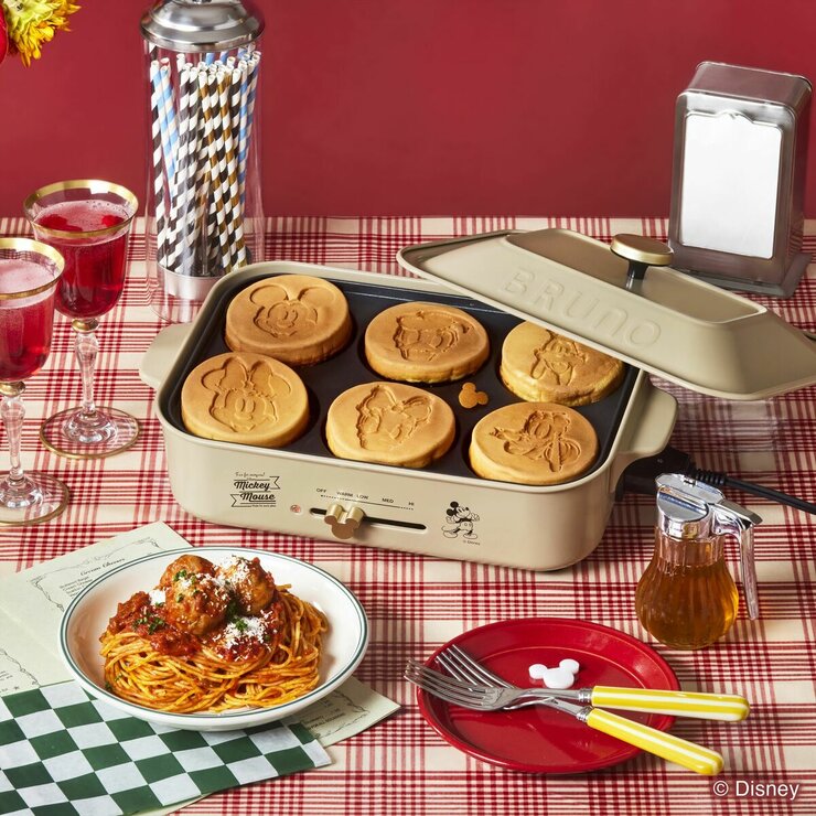 ブルーノ ディズニー ホットプレート BOE134-BE