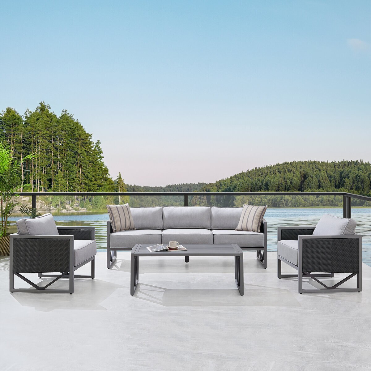 コストコ ガーデン家具 ソファ6点セット