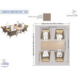 DENTON 5ピース ダイニングセット