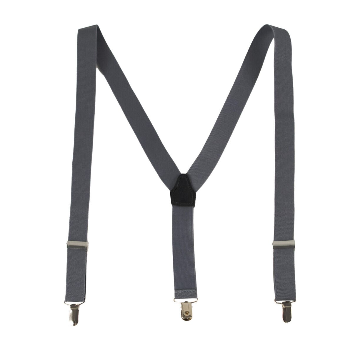 サスペンダー グレー