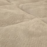 西川 あったか枕パッド CICA加工 2枚パック 50cm x 60cm ブラウン