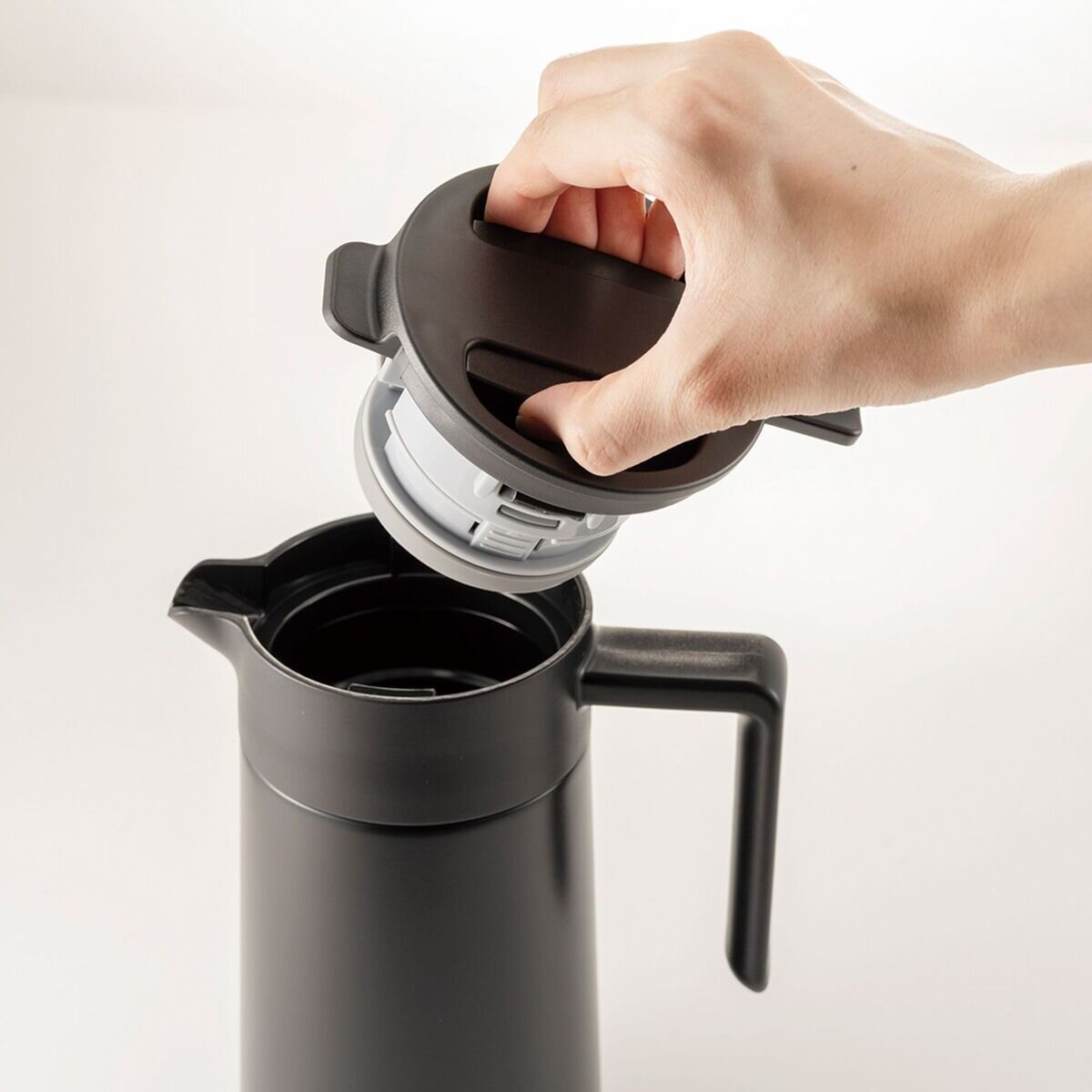 ハリオ セラミックコーティング真空保温ポット 600ml