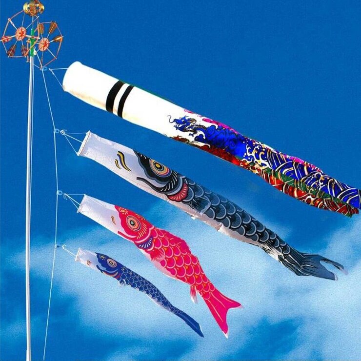 五月人形 鯉幟り 1.2m / 6J87-CS-901 五月人形 鯉幟り 1.2m / 6J87-CS-901