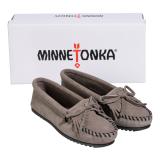 ミネトンカ レディース モカシン キルティ ミディアムグレー 22.0 cm