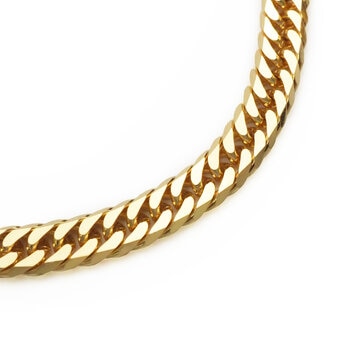 K18 Gold Curbed Chain (KIHEI) 30g 50cm