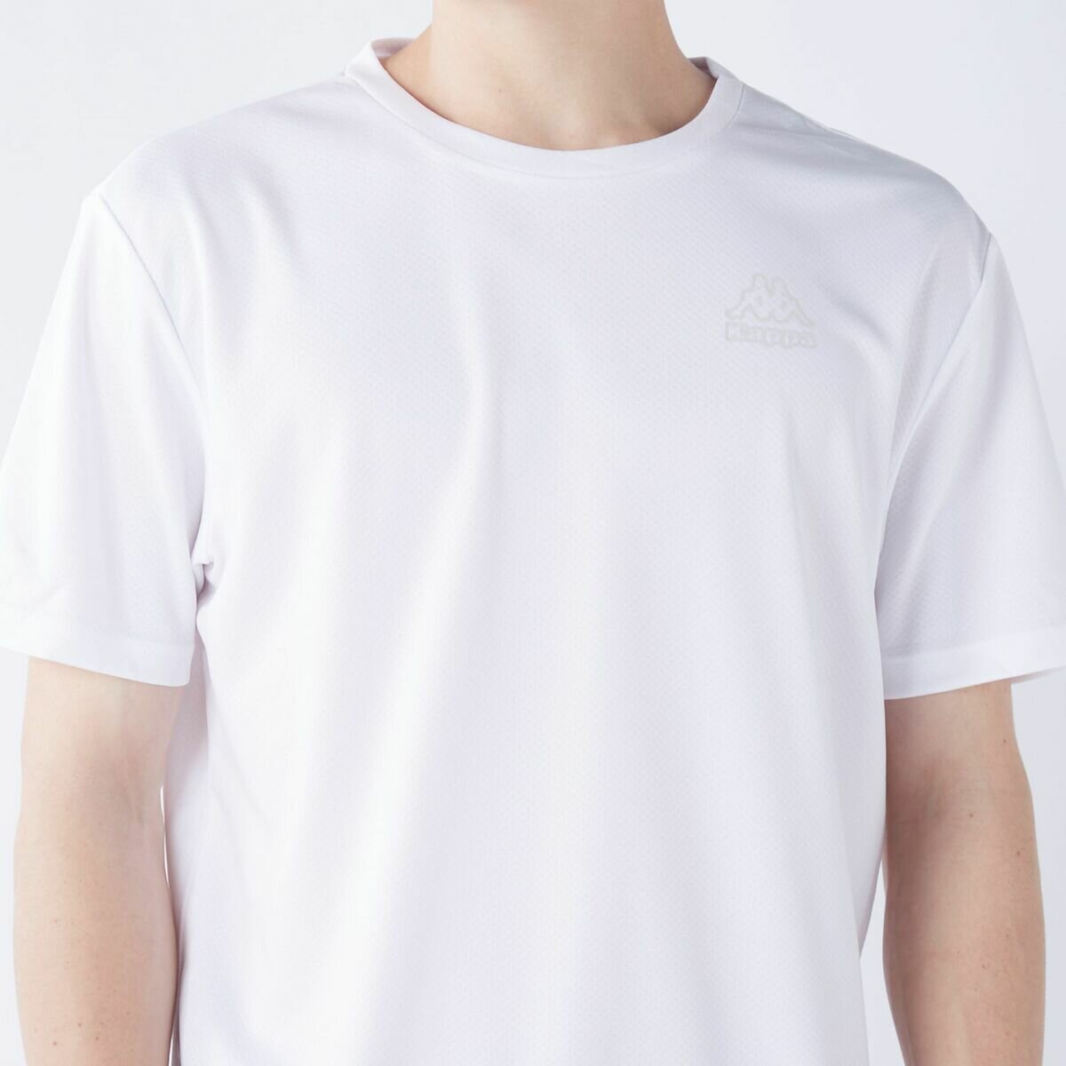 カッパ メンズ 半袖Tシャツ / ホワイト / L