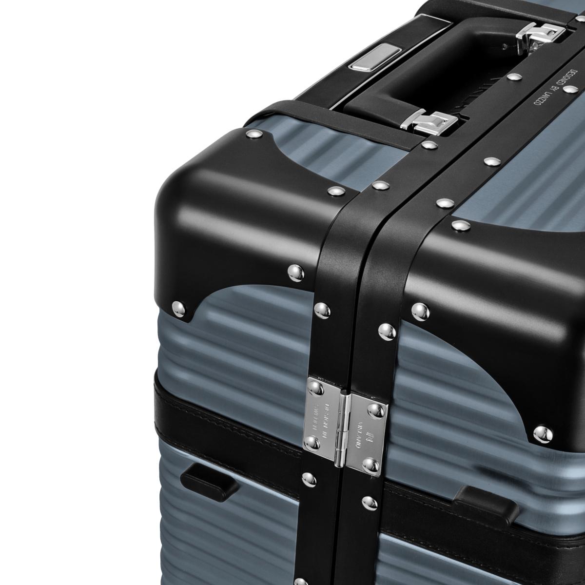 ランツォ スーツケース バイキング 24インチ 47L グレー X ブラック