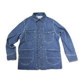 ヘインズ ストレッチデニムカバーオール / ブルー / M