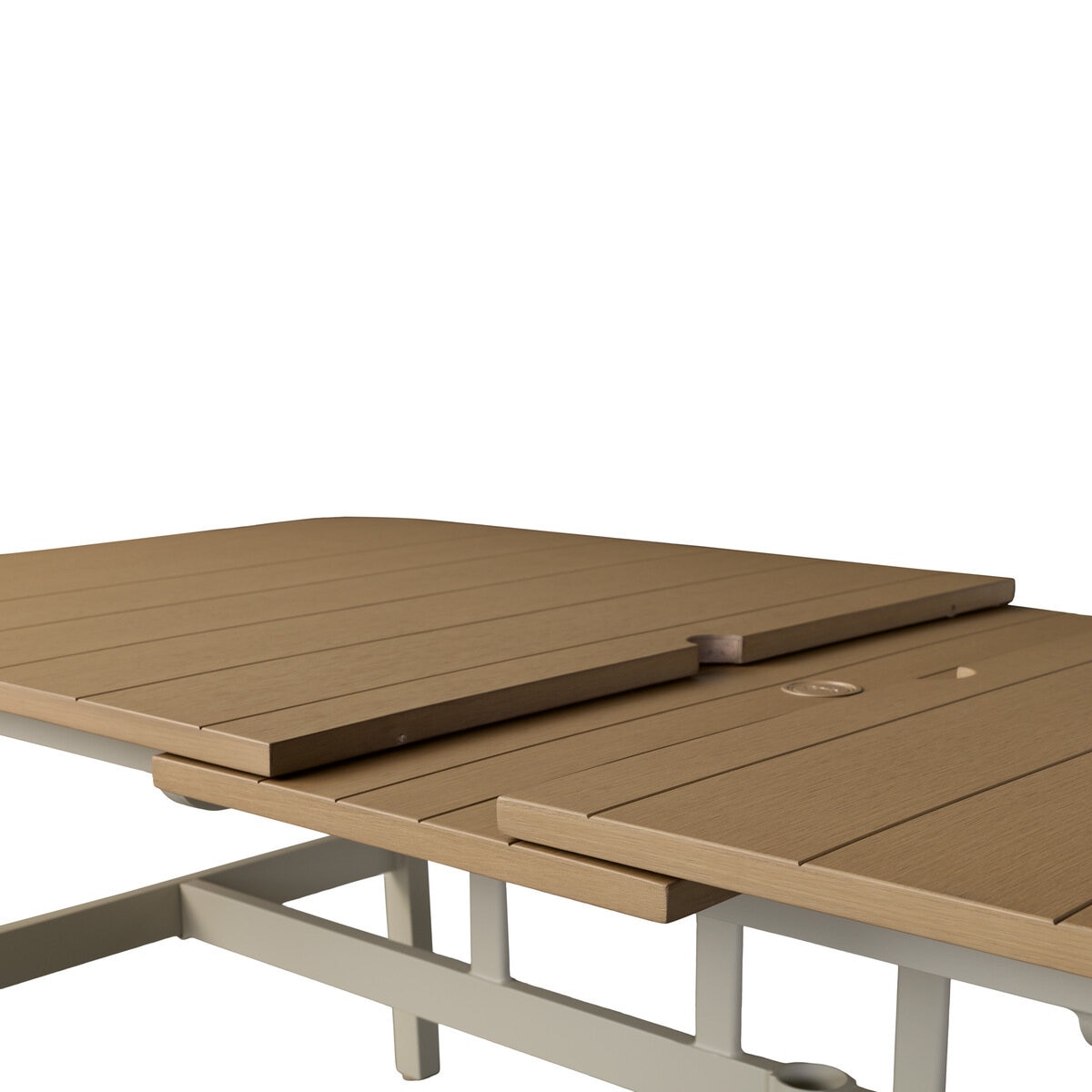 アジオ Morien 屋外用家具 伸長式テーブル ダイニング 9点セット