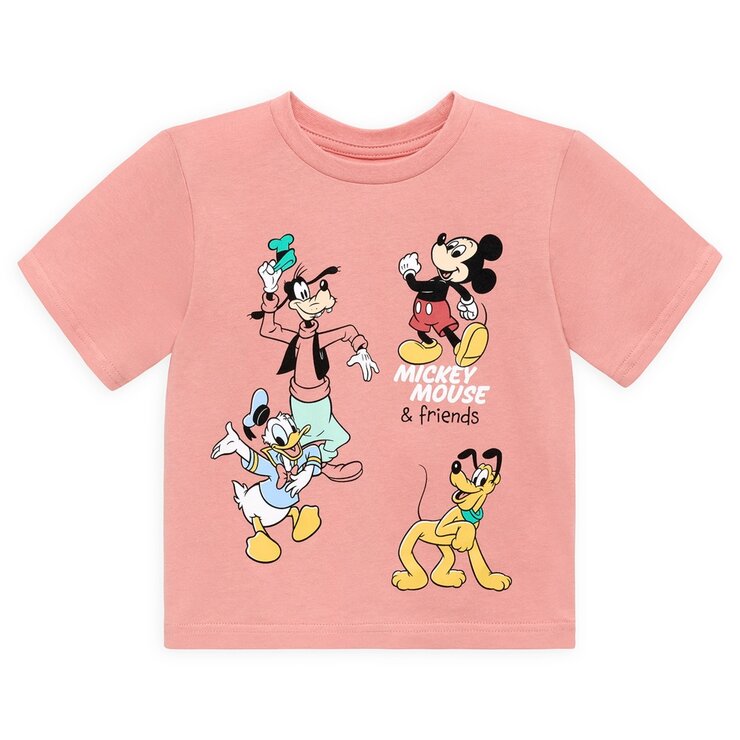 キャラクター キッズ 半袖 Tシャツ 4枚組 ミッキー 6