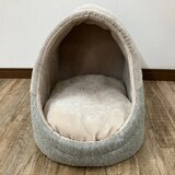 カマクラ型ペットハウス 2個セット グレー