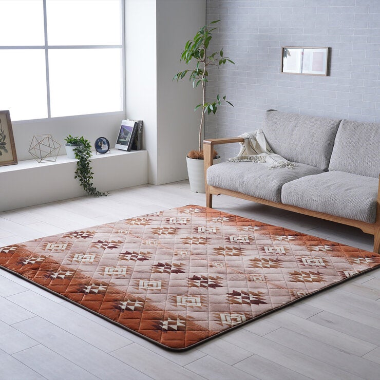 遮熱効果エチレンシート入り暖かラグ プリマス 200X240cm 遮熱効果エチレンシート入り暖かラグ プリマス 200X240cm
