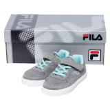 フィラ キッズ シューズ グレー/ミント 15.0 cm