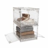 折り畳みプラスチック収納 50L 2個セット