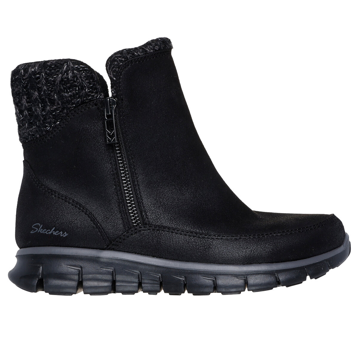スケッチャーズ シナジー ブーツ ブラック 24.0cm
