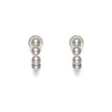 最終値下げ真珠 ピアス ホワイト Amazon.co.jp: 美貴真珠 K18アコヤ真珠ピアス【7.5mm-8mm】【越