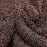 カシウエア ブランケット 無地 約132 x 177cm ウォールナット